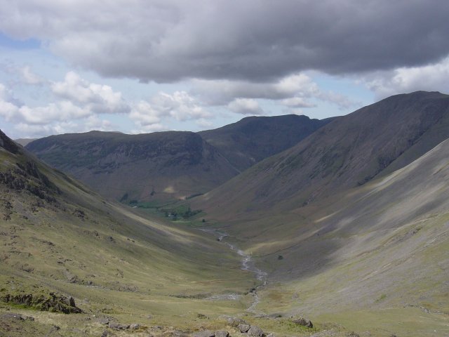 Towards Wasdale from the Corridor Route