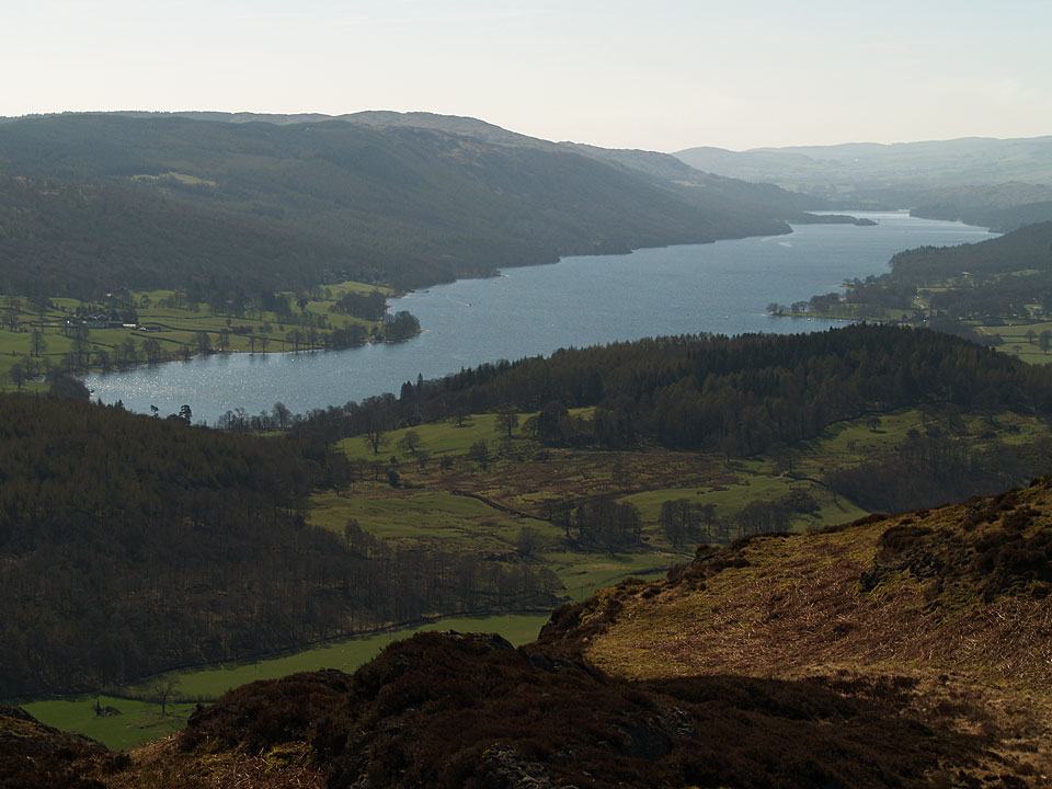 Coniston Water from the summit
