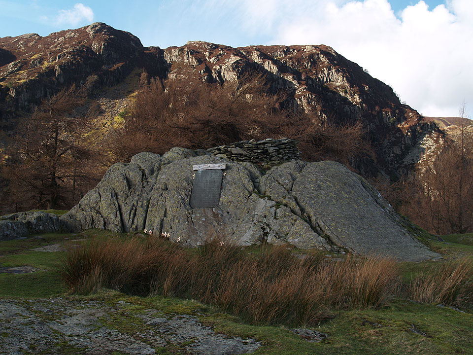 The summit of Castle Crag
