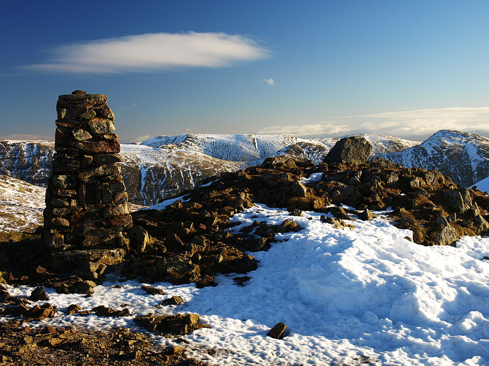 The summit of Red Screes