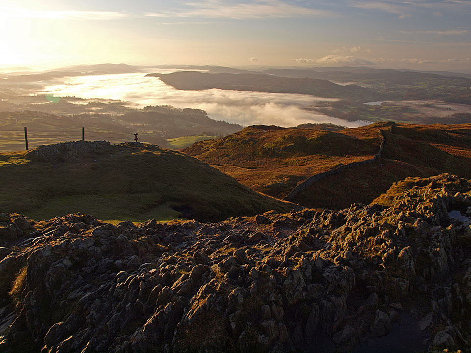 The stunning view from Wansfell Pike