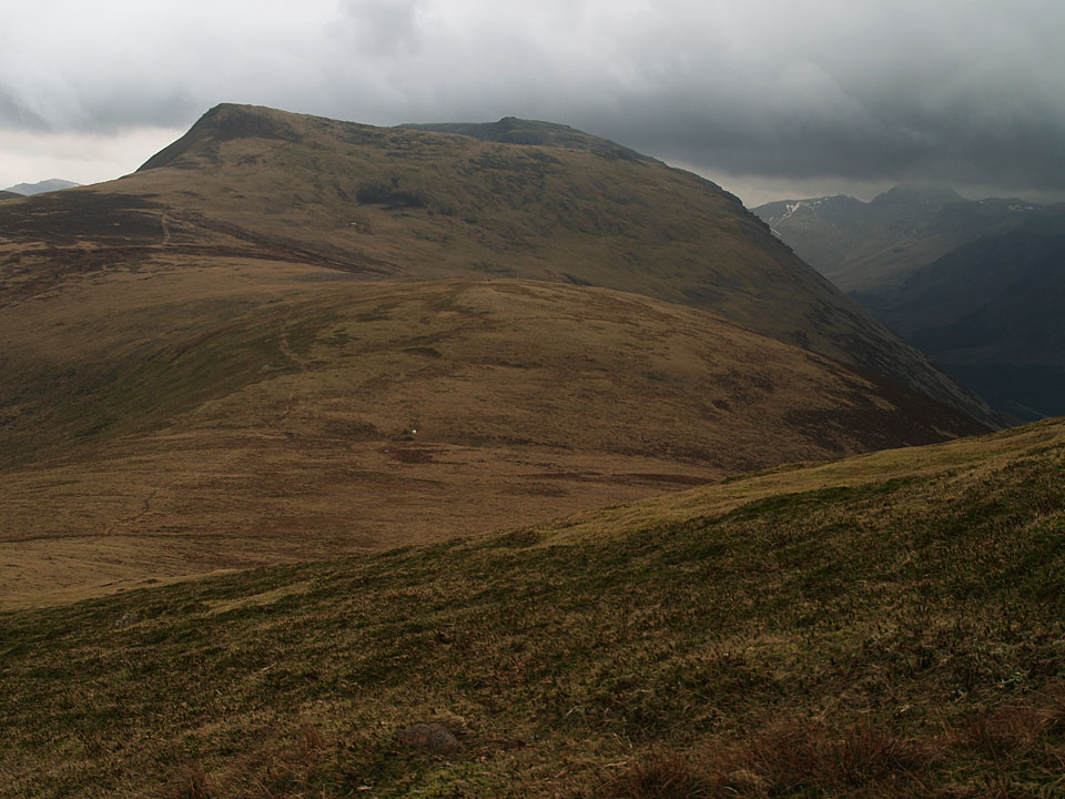 Red Pike and High Stile over the small bump of Little Dodd