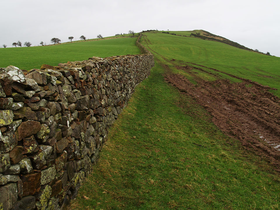 Following the wall to Watch Hill