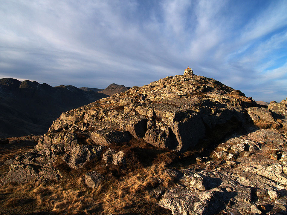 The summit of Pike o' Blisco