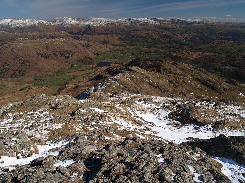 Wetherlam Edge from the summit