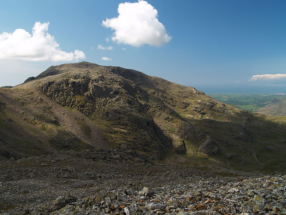 Scafell Pike from Great End