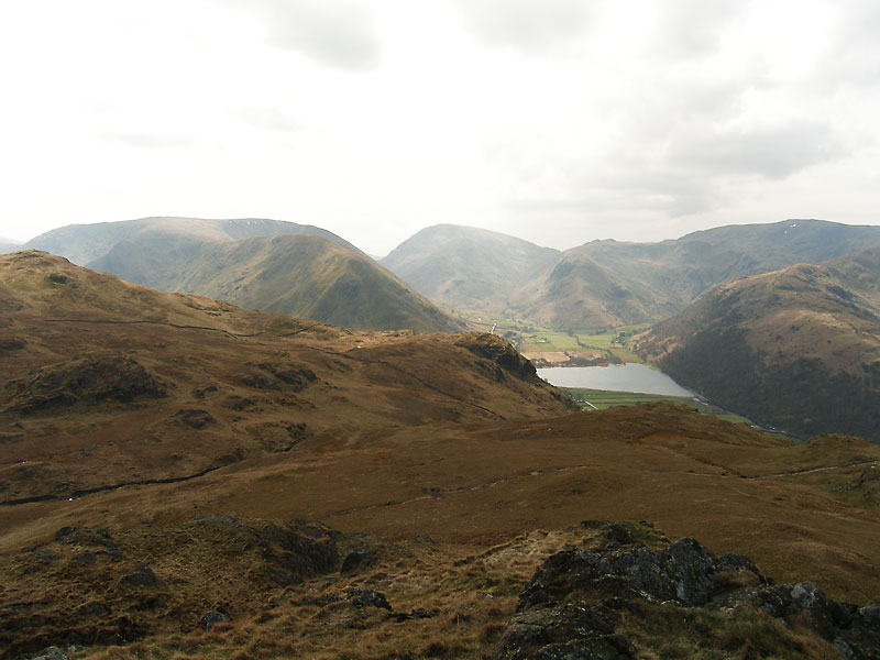 Brothers Water from Angletarn Pikes northern and main summit