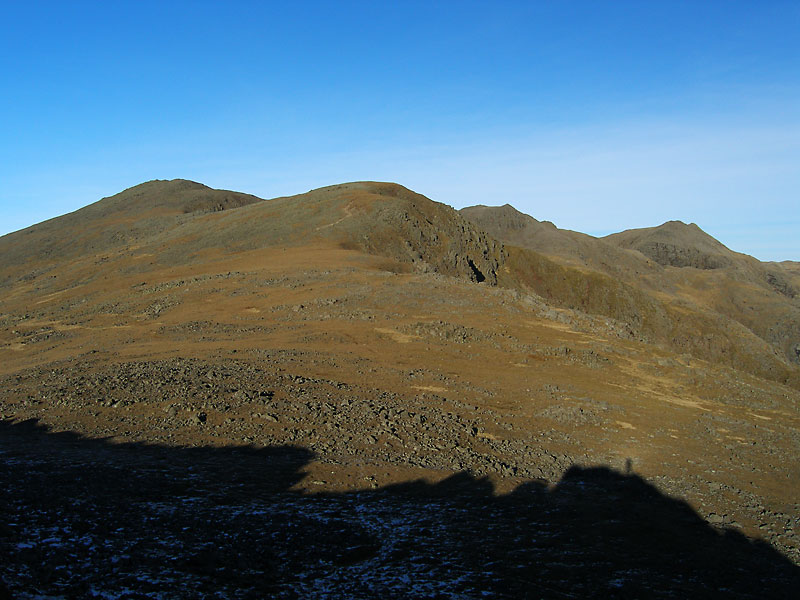 The Scafells from Slight Side