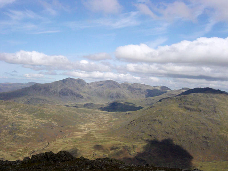  The Scafells from Grey Friar. 