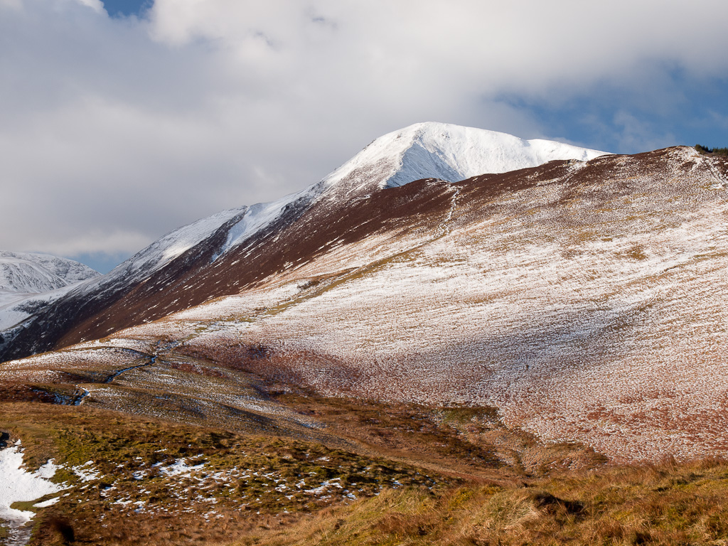 A cold Grisedale Pike