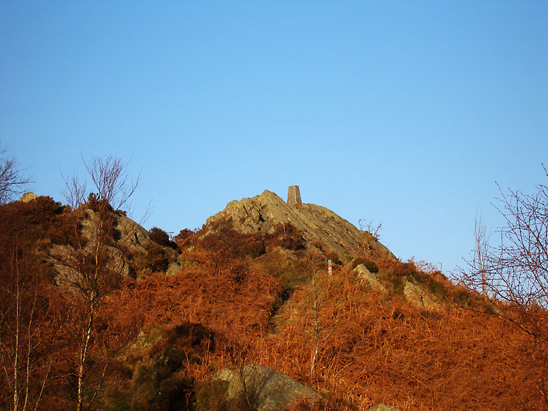Carron Crag summit