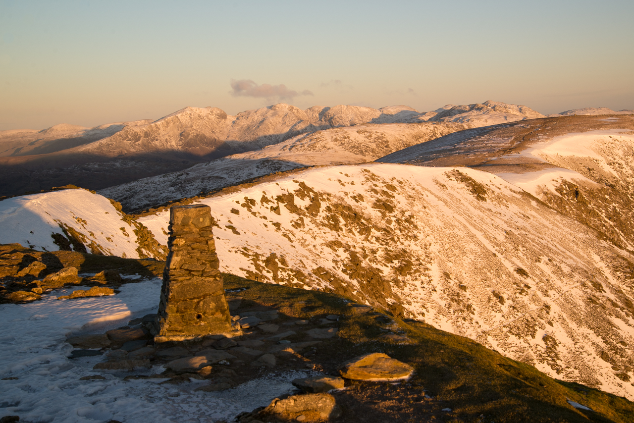 Coniston Old Man sunrise
