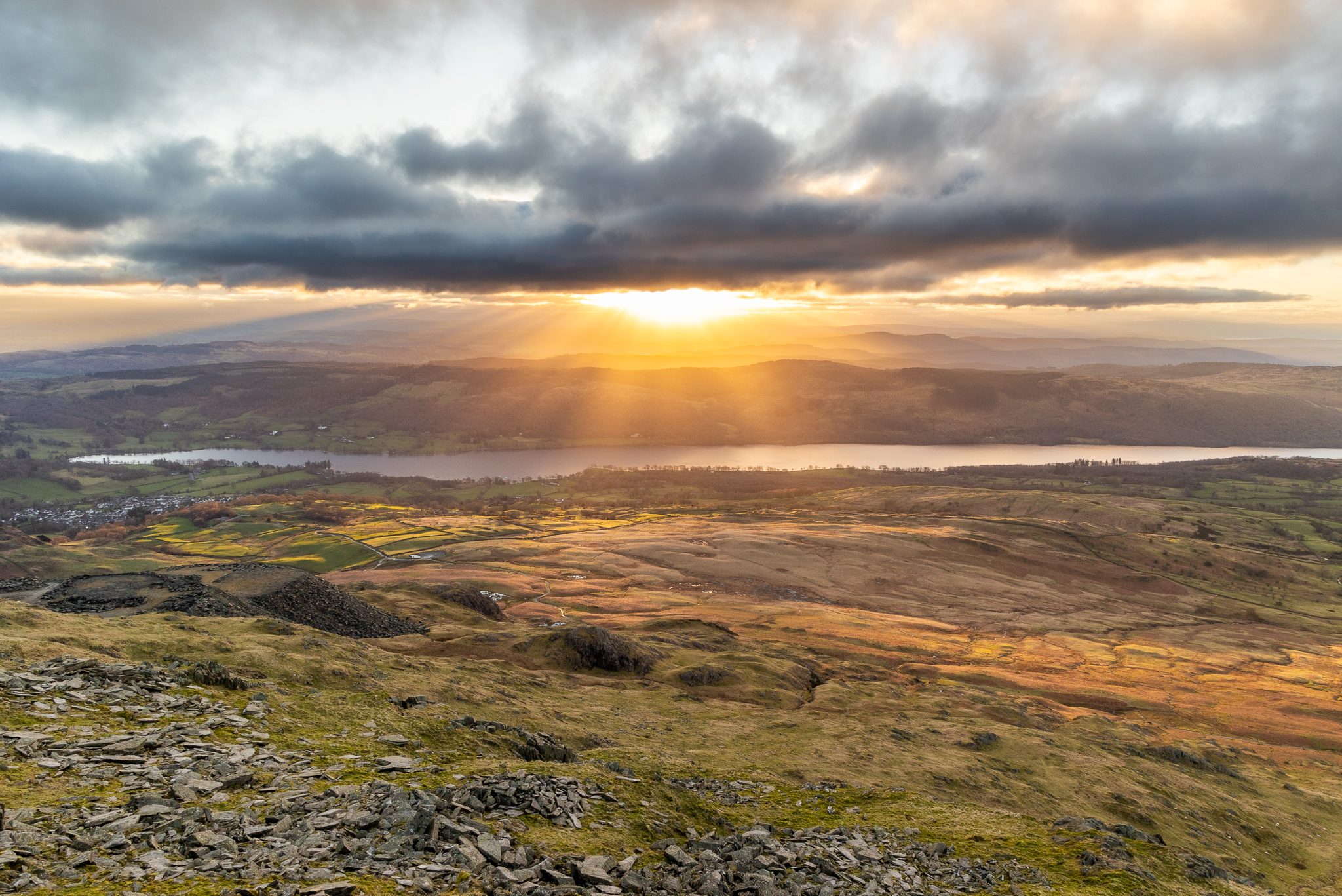 Coniston Old Man and Dow Crag